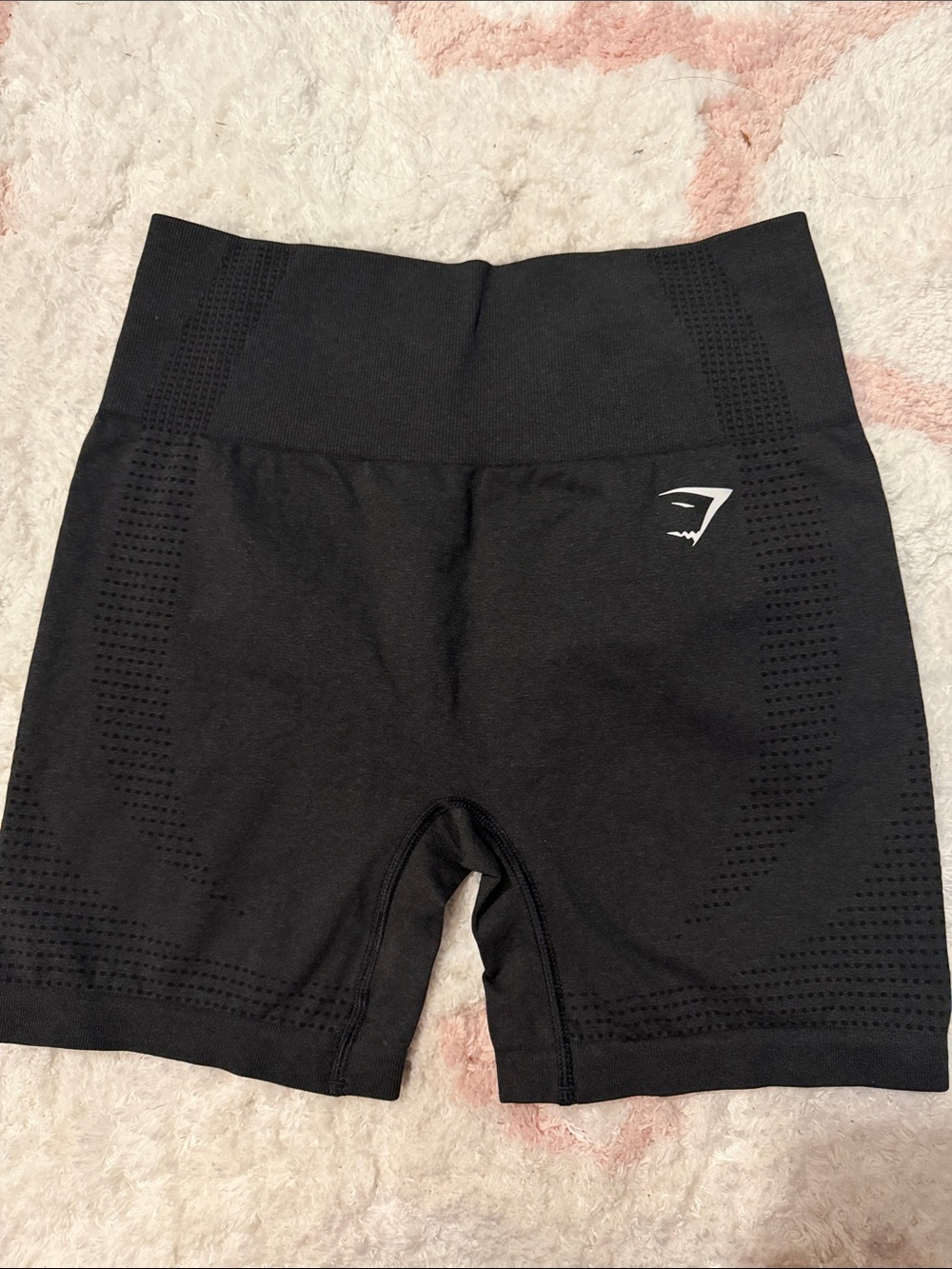 Gymshark Black Seamless High-Waist Bike Shorts